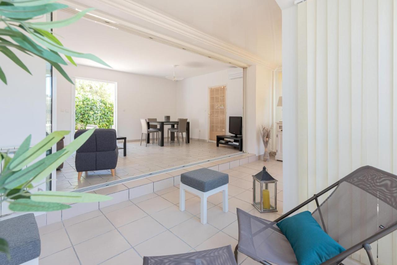 Maison Cosy Avec Petite Piscine Six-Fours-les-Plages Luaran gambar