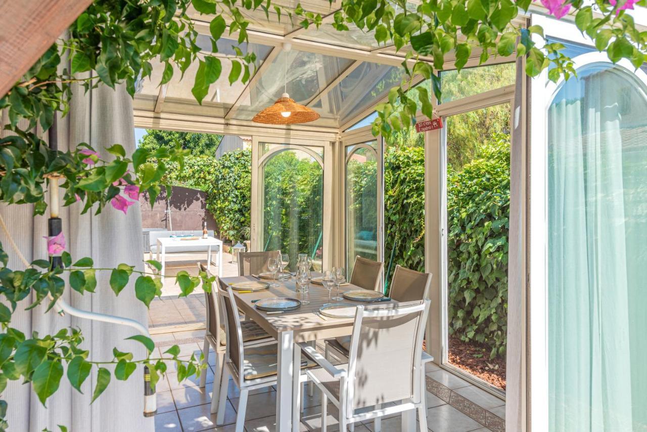 Maison Cosy Avec Petite Piscine Six-Fours-les-Plages Luaran gambar