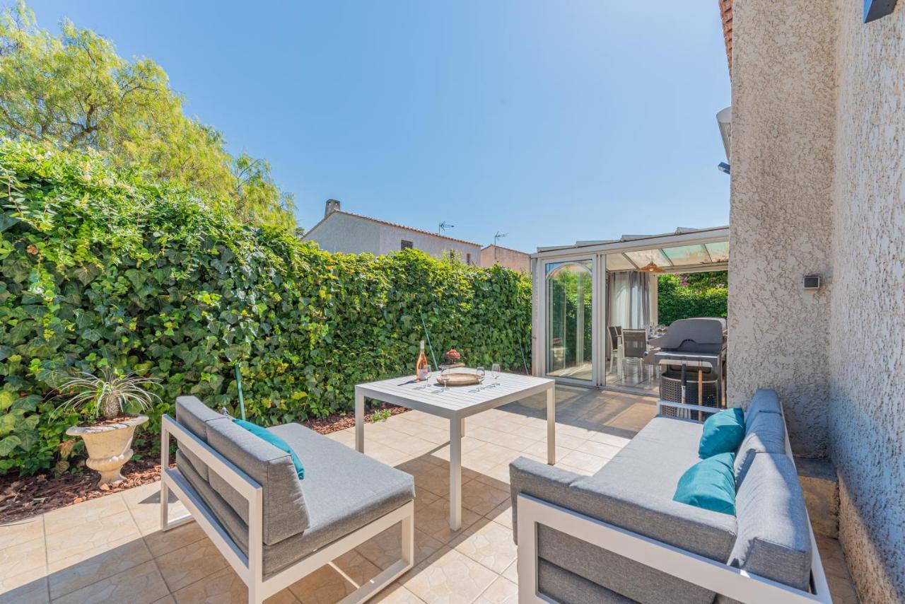 Maison Cosy Avec Petite Piscine Six-Fours-les-Plages Luaran gambar